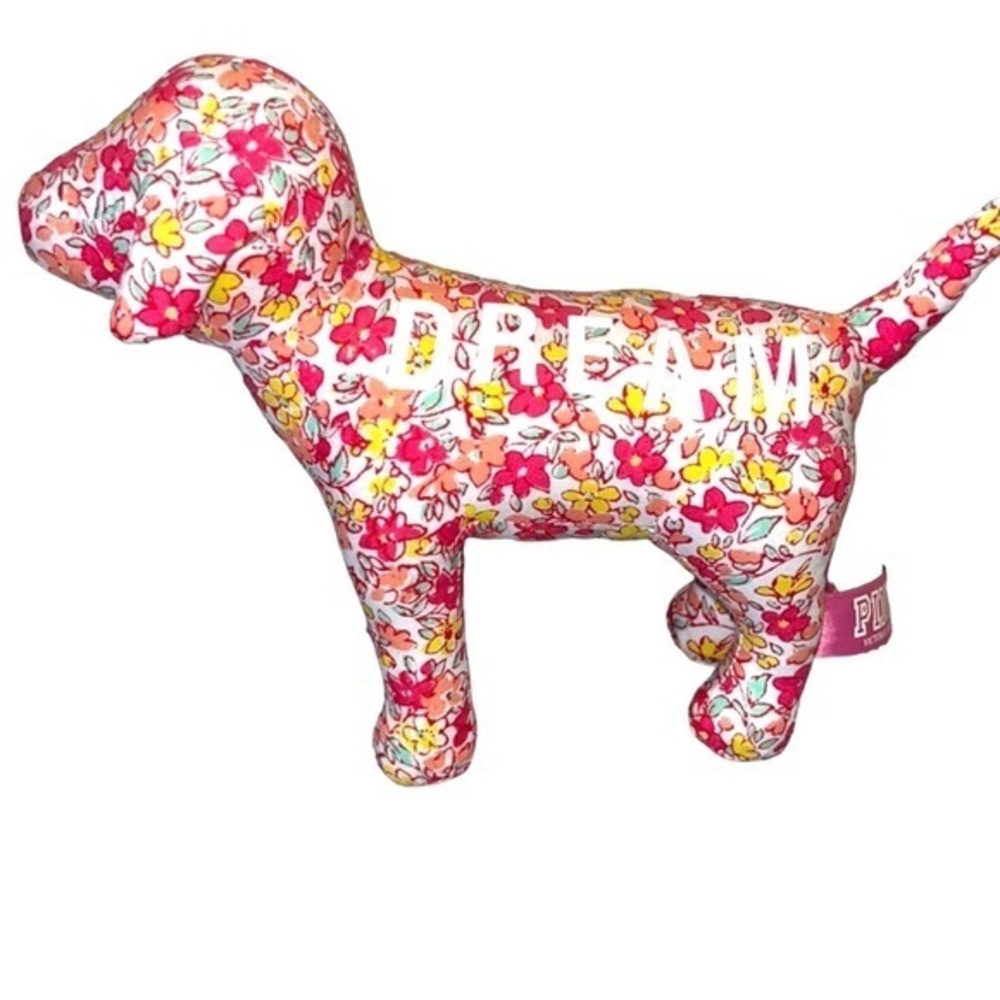 Victorias Secret PINK Floral Dream Mascot Stuffed dog